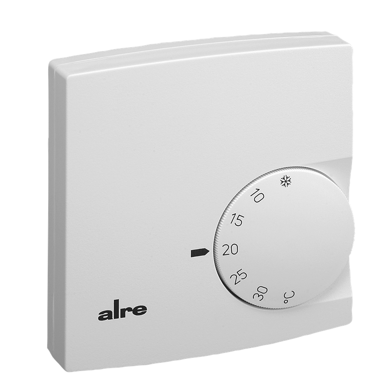 Alre RTBSB-001.110 Room thermostat, surface-mounted, 5…30…°C, 230V AC or 24V AC, two-way contact Turkiye