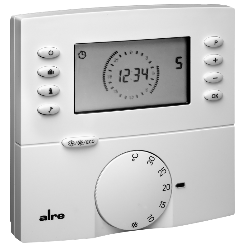 Alre HTRRBu110.117/21 Room thermostat with timer, surface-mounted Turkiye