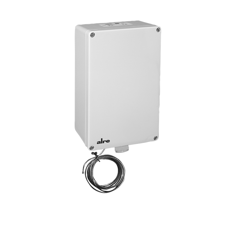 Alre JTF-21 W Frost protection thermostat, capillary length 6m, internal setting, 2-stage Turkiye
