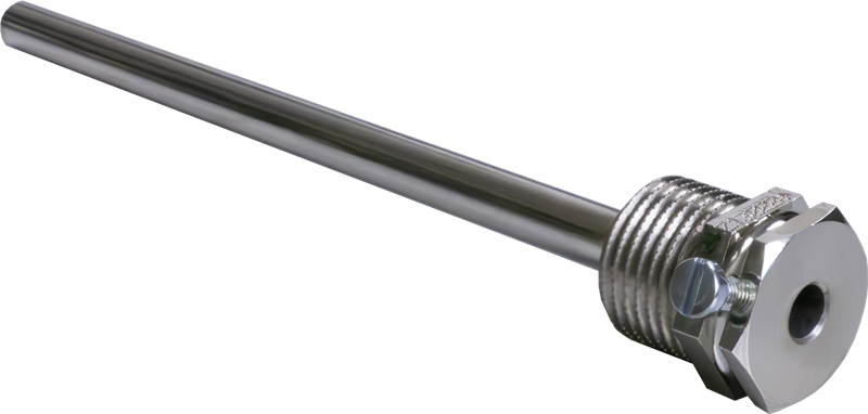 Alre THMs/300 Immersion sleeve, 300mm, nickel-plated brass with insertion, inner x outer diameter 65x8mm Turkiye