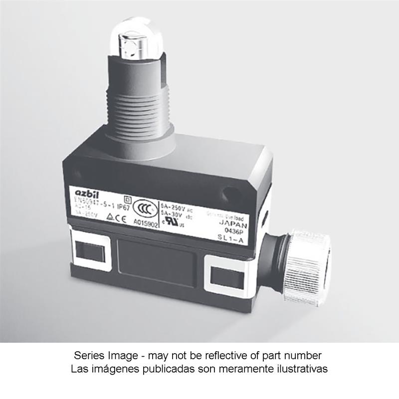 Azbil SL1-□C Series | Compact Horizontal Limit Switches (Rugged) Turkiye