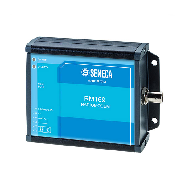 Seneca RM169 Radiomodem 169MHZ, 1DI,1DO,1RS485, BNC-F connector Turkiye