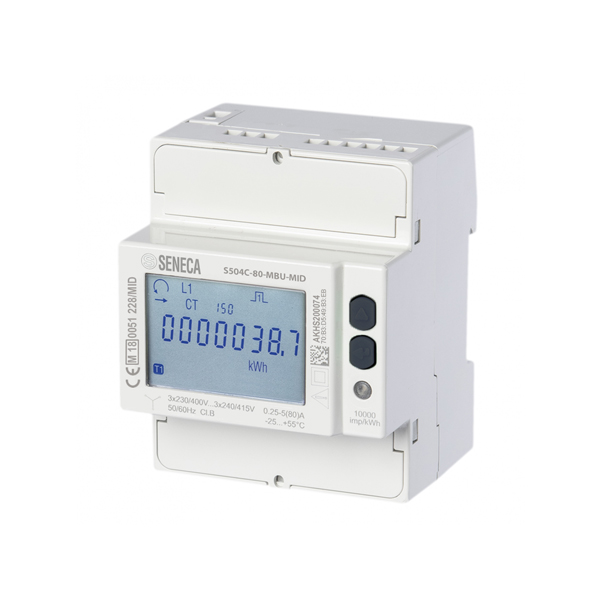 Seneca S534-6 6A 3/4 wires three-phase energy meter Turkiye
