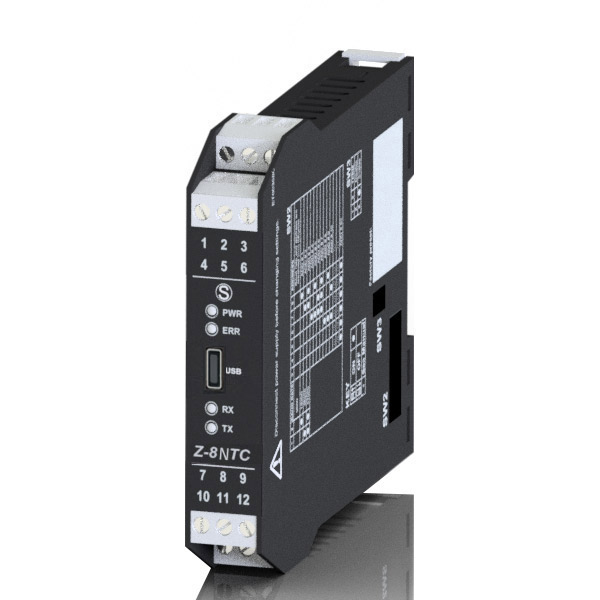Seneca Z-8NTC 8-input module from NTC/PTC thermistors with ModBUS communication Turkiye