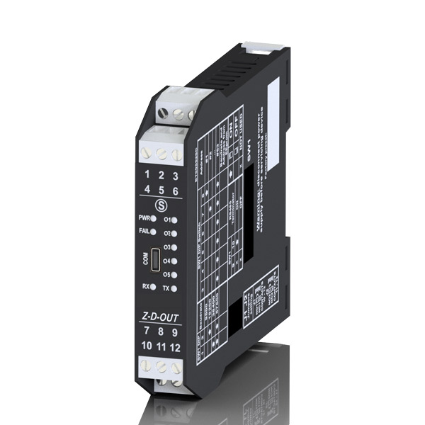 Seneca Z-D-OUT 5-CH Digital output module / RS485 with a micro USB port on the front panel Turkiye