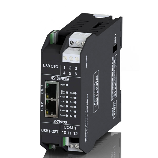 Seneca Z-TWS5 Advanced multifuncion control unit IEC 61131 Codesys embedded Turkiye