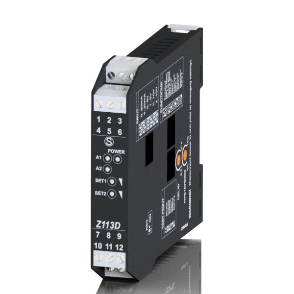 Seneca Z113D DC current / voltage, double alarm trip module Turkiye