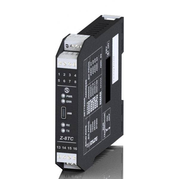 Seneca Z-8TC-SI (HW rev. A0) CH-8 thermocouple input module / RS485 with 24bit resolution Turkiye