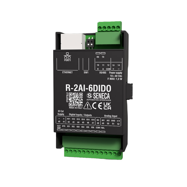 Seneca R-2AI-6DIDO Profinet Profinet IO module with 2 universal analog inputs and 6 digital input/output channels Turkiye