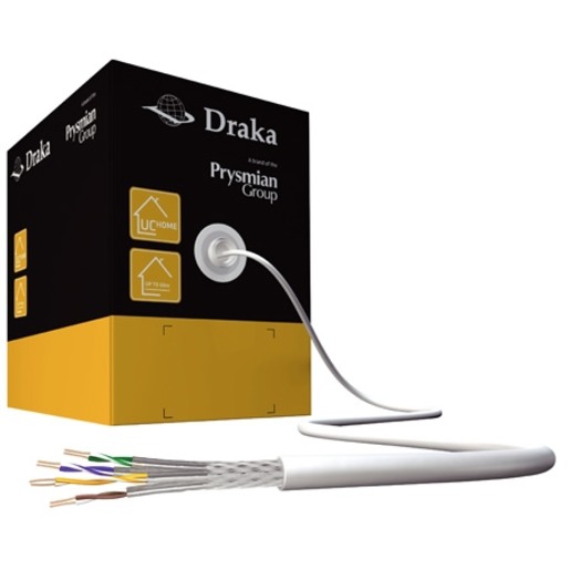 Draka UC HOME Cat.7 SS26 S/FTP 4P LSHF 100RW Turkiye
