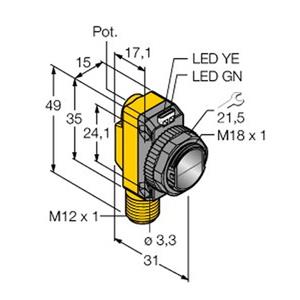 Turck QS18VP6LPQ8