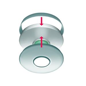Esylux Abdeck-Set 360/8 silber Turkiye