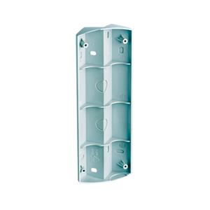 Esylux AF Ecksockel Edelstahl-Optik