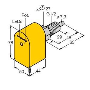 Turck FCS-GL1/2A4P-VRX/230VAC Turkiye