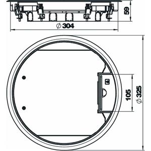 OBO Bettermann GESR9 55U V 9011