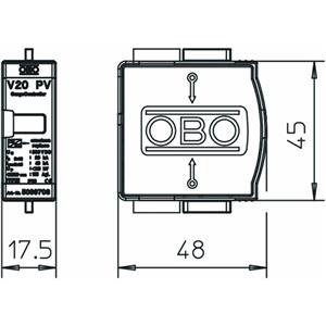 OBO Bettermann V20-C 0-500PV