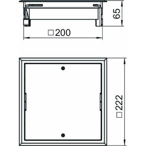 OBO Bettermann ZES4-2 U10T 9011