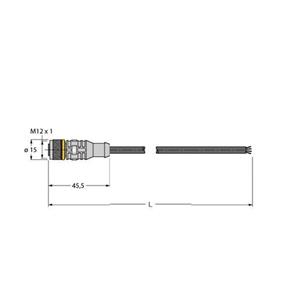 Turck RKC4.4T-P7X2-10/TEL