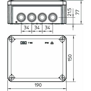 OBO Bettermann T 160 ED 16-5 Turkiye