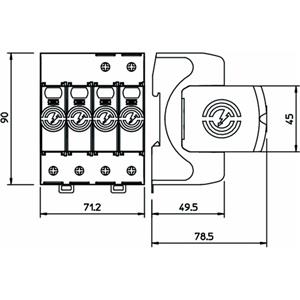 OBO Bettermann V20-3+NPE-280 Turkiye