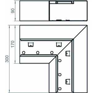 OBO Bettermann GS-AFS90170RW