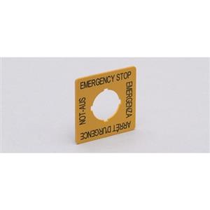 Ifm Electronic EMERGENCY STOP LABEL Turkiye
