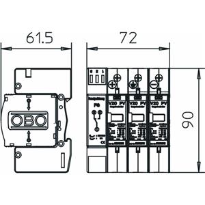 OBO Bettermann V20-C 3PHFS-600