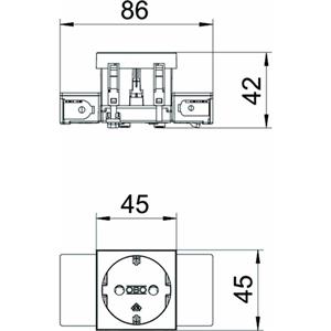 OBO Bettermann STD-D0C SWGR1