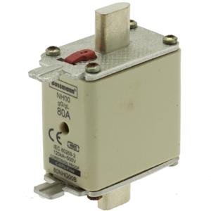 Eaton Electric 0NH FUSE 80AMP 500V gG SIZE 00 DUAL IND Turkiye