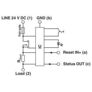 Phoenix Contact CB E1 24DC/10A S-R P