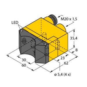 Turck NI4-DSU35TC-2Y1X2/S933