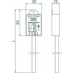 OBO Bettermann ÜSM-20-230I1PE65