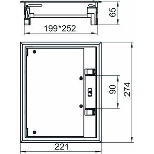 OBO Bettermann GES6-2U10T 7011