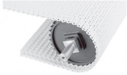 Intralox S3E1H2CVK1LS Series 1100 6,1 inç (32t) ez izleme gri asetal dişli (40 mm kare göbekli)