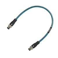 Keyence OP-88790 M12, D-code, male / M12, D-code, male Ethernet cable 5 m