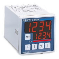 Keyence RC-18 48-mm□ 4-digit 7-segment LED, One-stage Preset, AC Power Supply Turkiye