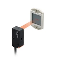 Keyence LV-S62 Sensor head, Retro-reflective, Parallel light area Turkiye