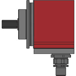 TR Electronic CEV58M-00285 CEV58M 4096/16 AS-i Z36 10FL19 1xM12 Turkiye