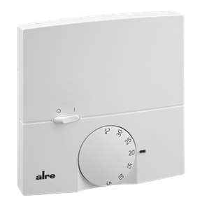Alre KTRRB-117.163 Room thermostat, heating/cooling, surface-mounted, 230V AC