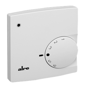 Alre RTBSB-001.096 Room thermostat, surface-mounted, 5…30…°C, 230V AC, NC contact, heating display Turkiye