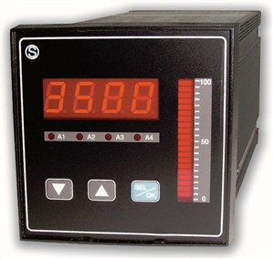 Seneca S301B 4 digit (+ bargraph) indicator with universal input and re-transmitted output