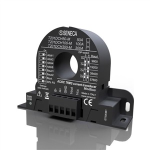 Seneca T201DCH50-M AC/DC contactless TRMS current (± 50 A) transducer, Hall Effect with 010 V AO and ModBUS interface Turkiye