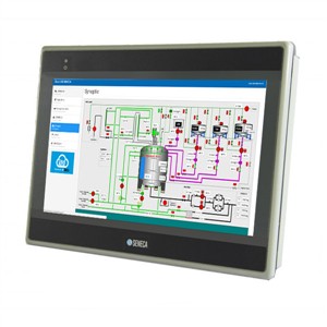 Seneca VISUAL8E 101’ HD touchscreen HMI terminal with Ethernet interface