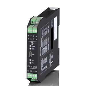 Seneca Z-8TC-SI-LAB (HW rev. A0) CH-8 thermocouple input module / RS485, 24bit resolution, with two-way pull-out terminals