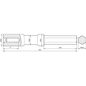 Dehn + Söhne HE TE 20 SW25 VH AC STBLANK Turkiye