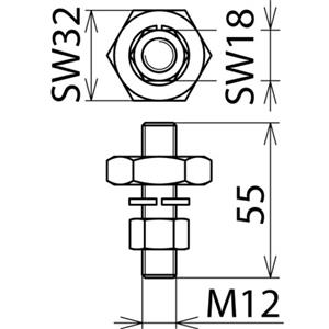 Dehn + Söhne AS SCHR M12 55 Turkiye