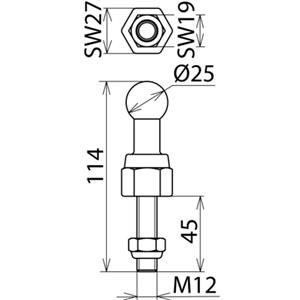 Dehn + Söhne KFP 25 M12 45 SSM Turkiye