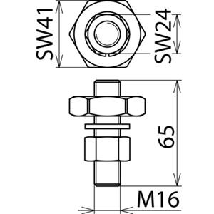 Dehn + Söhne AS SCHR M16 65