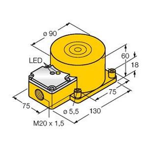 Turck NI60-K90SR-FZ3X2 Turkiye