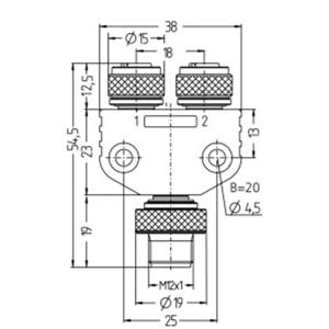 Escha Bauelemente FSM5-2FKM5.4/S89 Turkiye